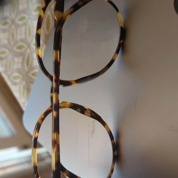 Vintage Cereda tortoise shell glasses frames. Brown yellow black. - Picture 3 of 4